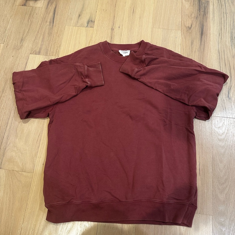 Octobre Editions Mauve Crewneck Top